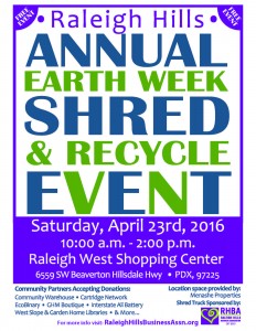 RHBA Shred & Recycle Event 8.5x11 FREE EVENT